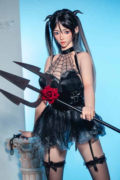AITIA Dark Devil 163CM/5'4" Cyrtenthera Platinum Silicone Sex Doll